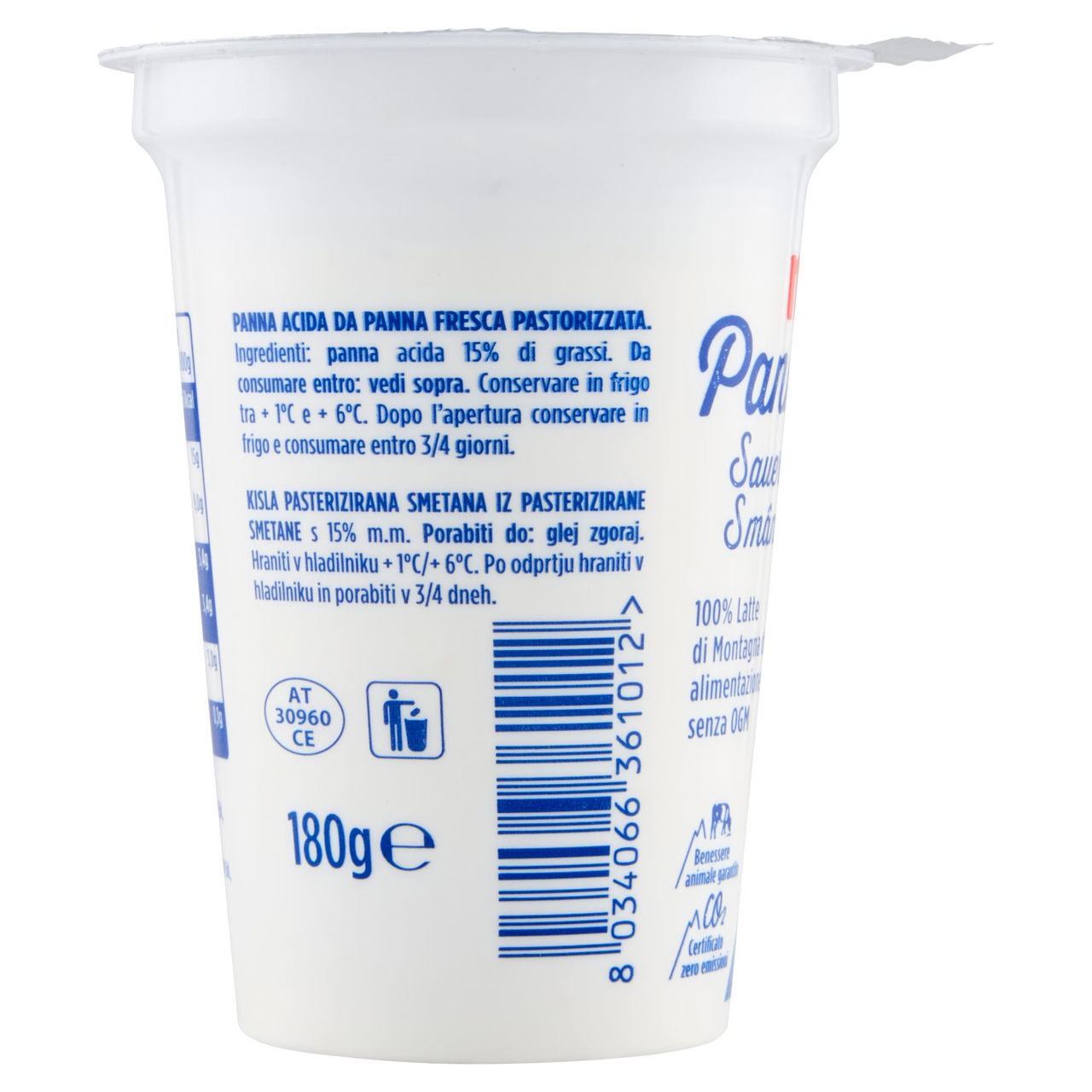 Milk Panna acida 180 g