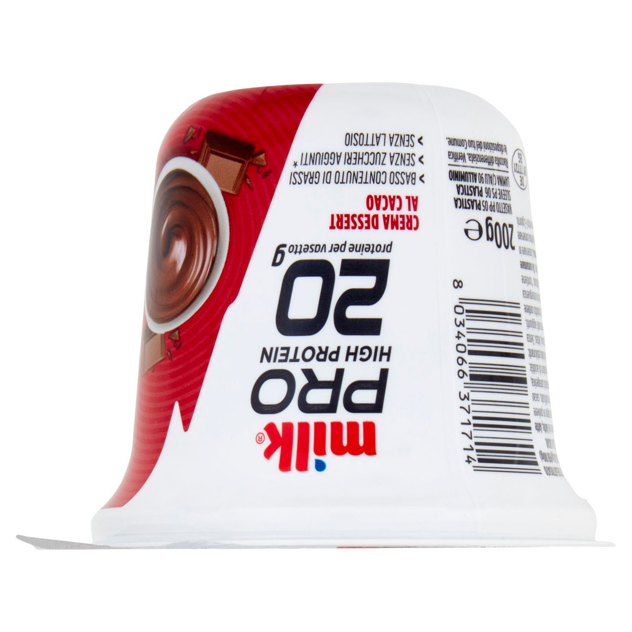 Milk Pro High Protein 20g Crema Dessert al Cacao 200 g