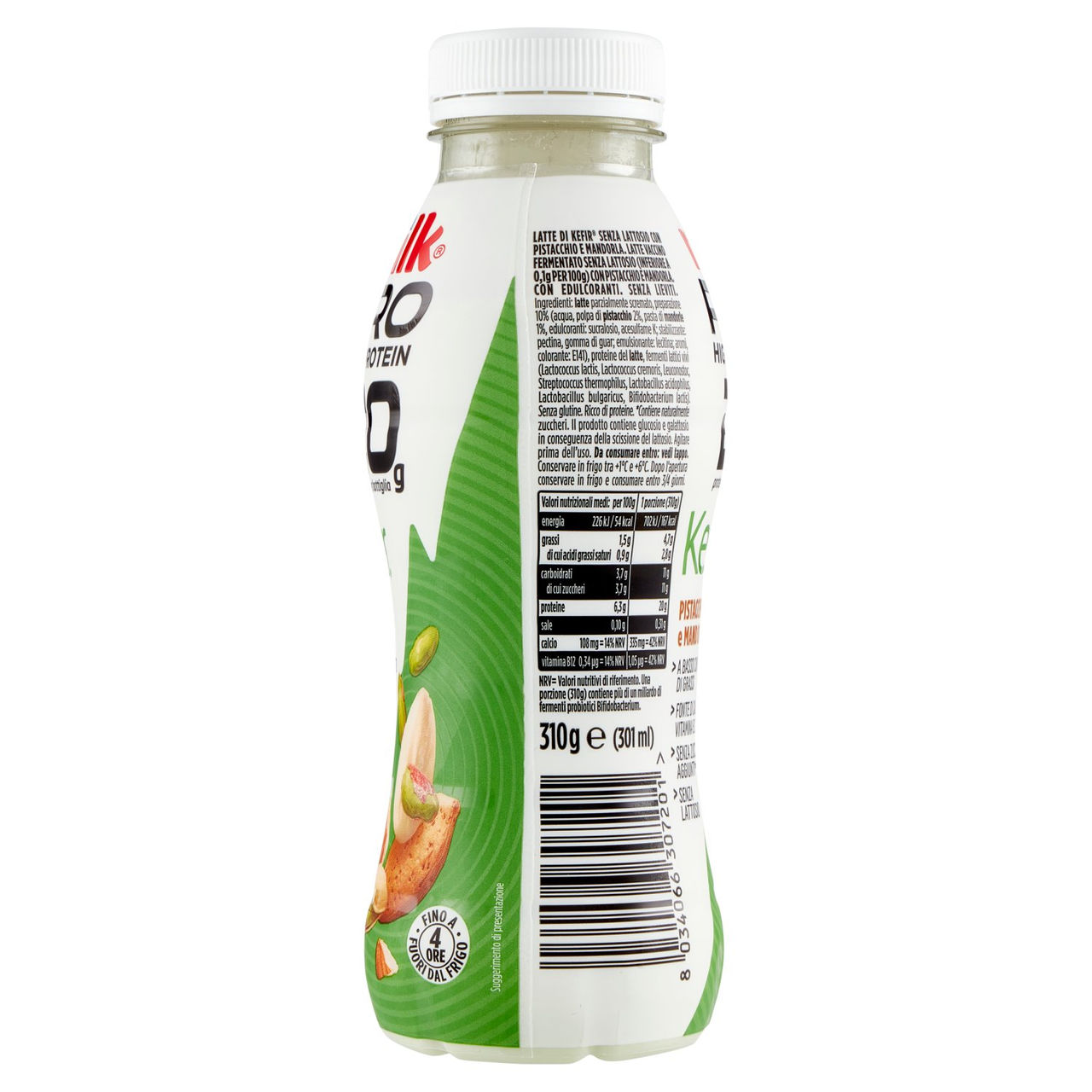 Milk Pro High Protein 20g Kefir Pistacchio e Mandorla 310 g