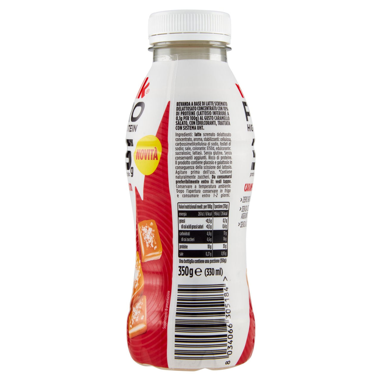 Milk Pro High Protein 35g Caramello Salato 350 g