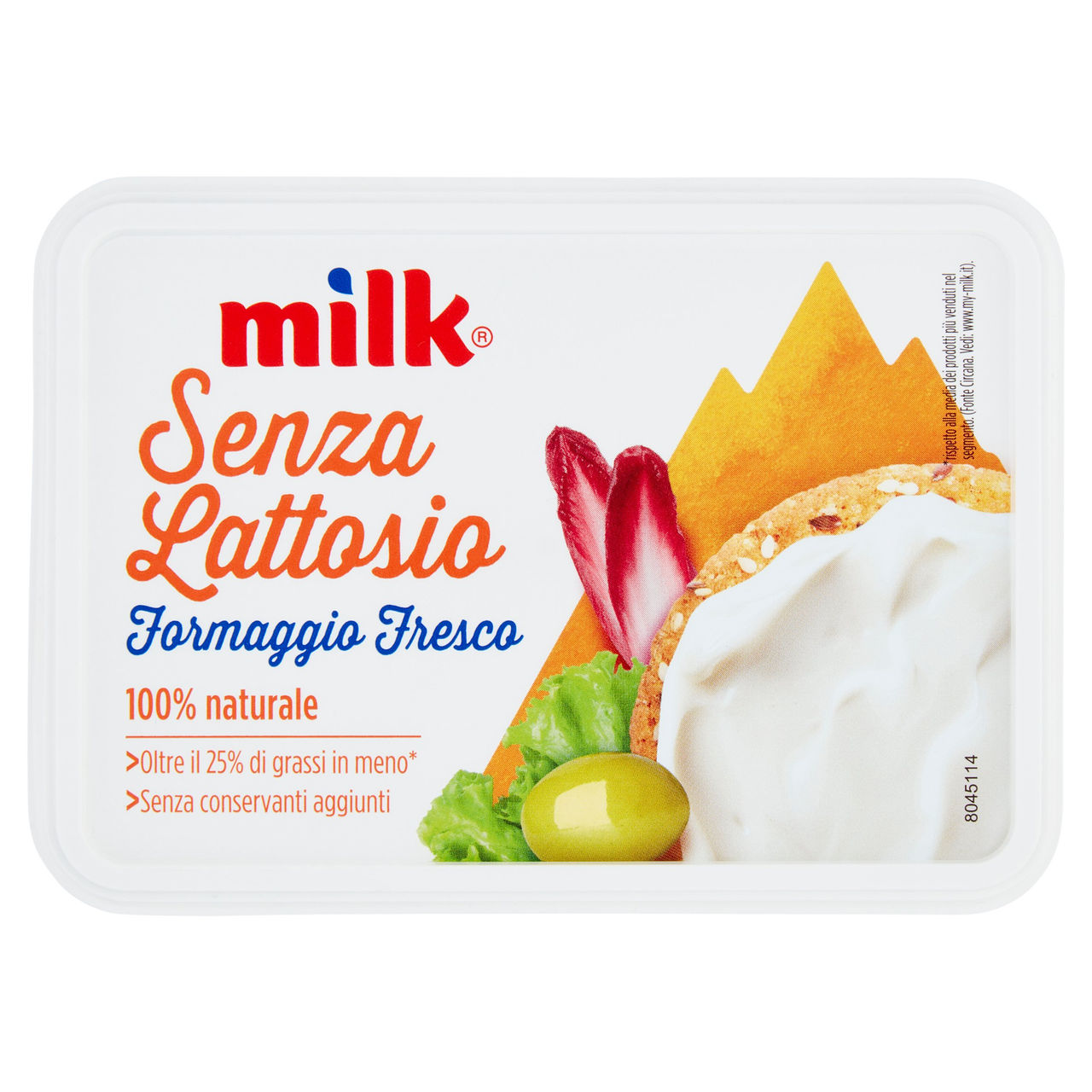 Milk Senza Lattosio Formaggio Fresco 200 g