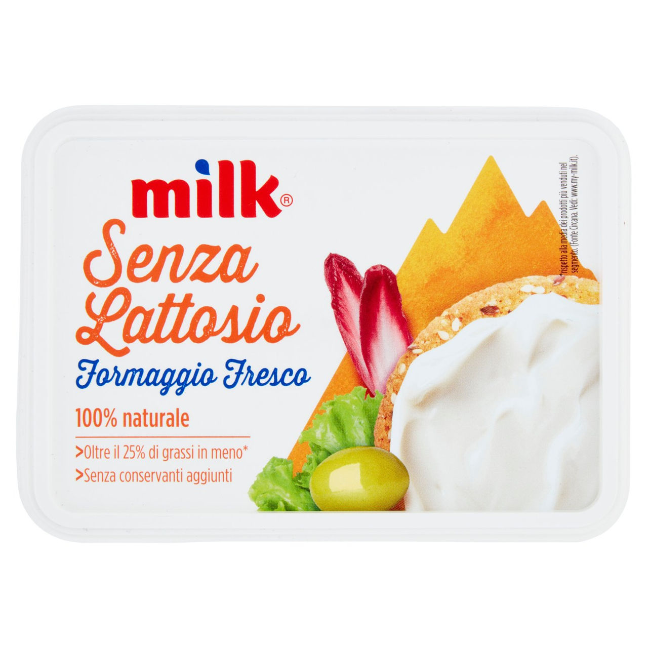 Milk Senza Lattosio Formaggio Fresco 200 g