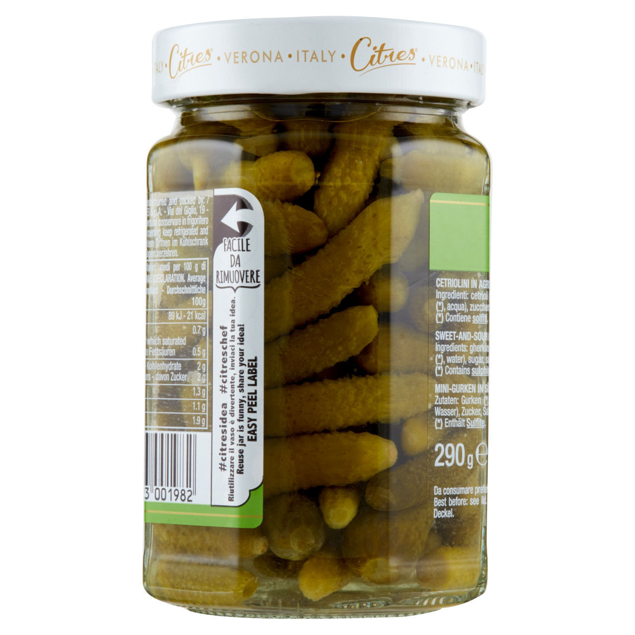 Mini Cetriolini Citres in agrodolce 290/160 g