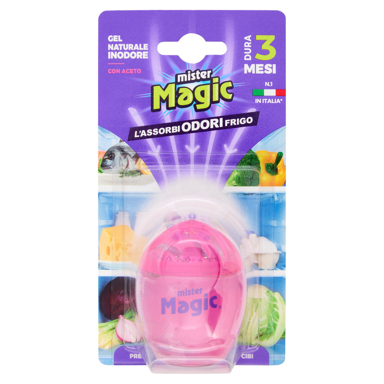 mister Magic l'Assorbiodori Frigo con Aceto 40 g