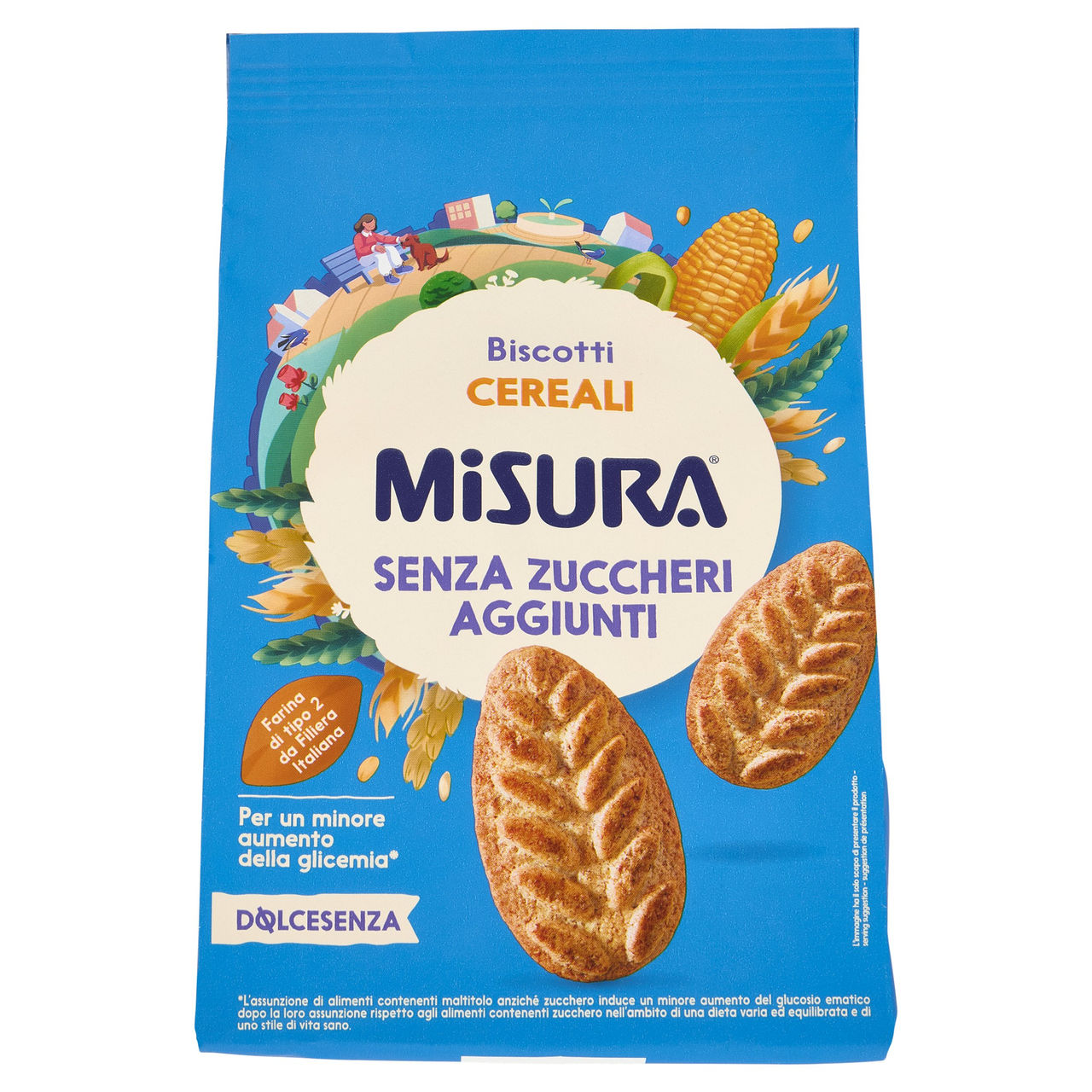Misura Dolcesenza Biscotti Cereali 300 g