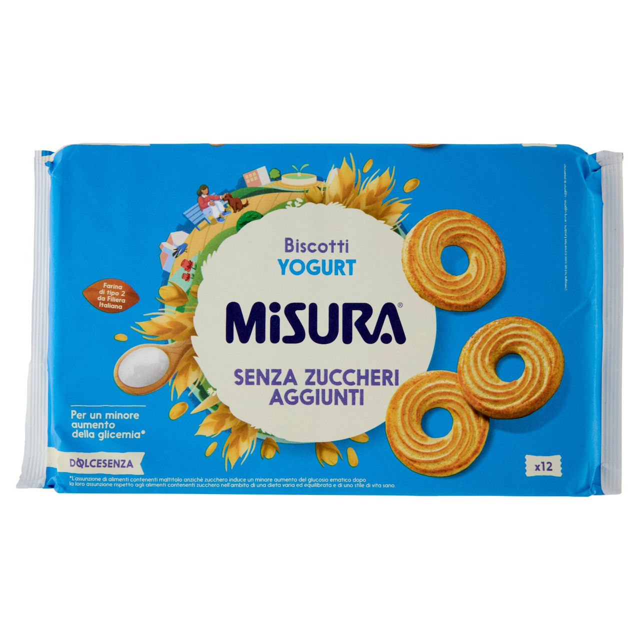 Misura Dolcesenza Biscotti Yogurt 400 g