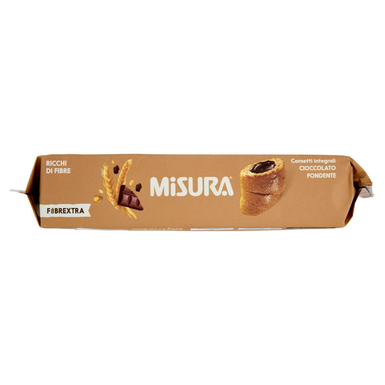 Misura Fibrextra 6 Cornetti integrali Cioccolato Fondente 308 g