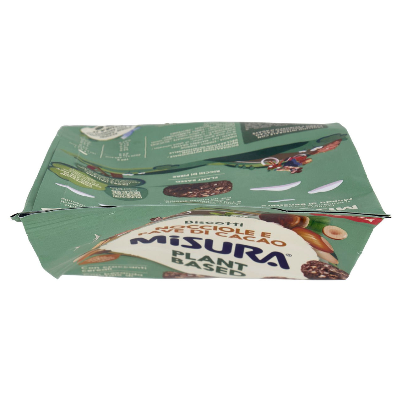 Misura Naturìcca Biscotti Nocciole e Fave di Cacao Plant Based 260 g