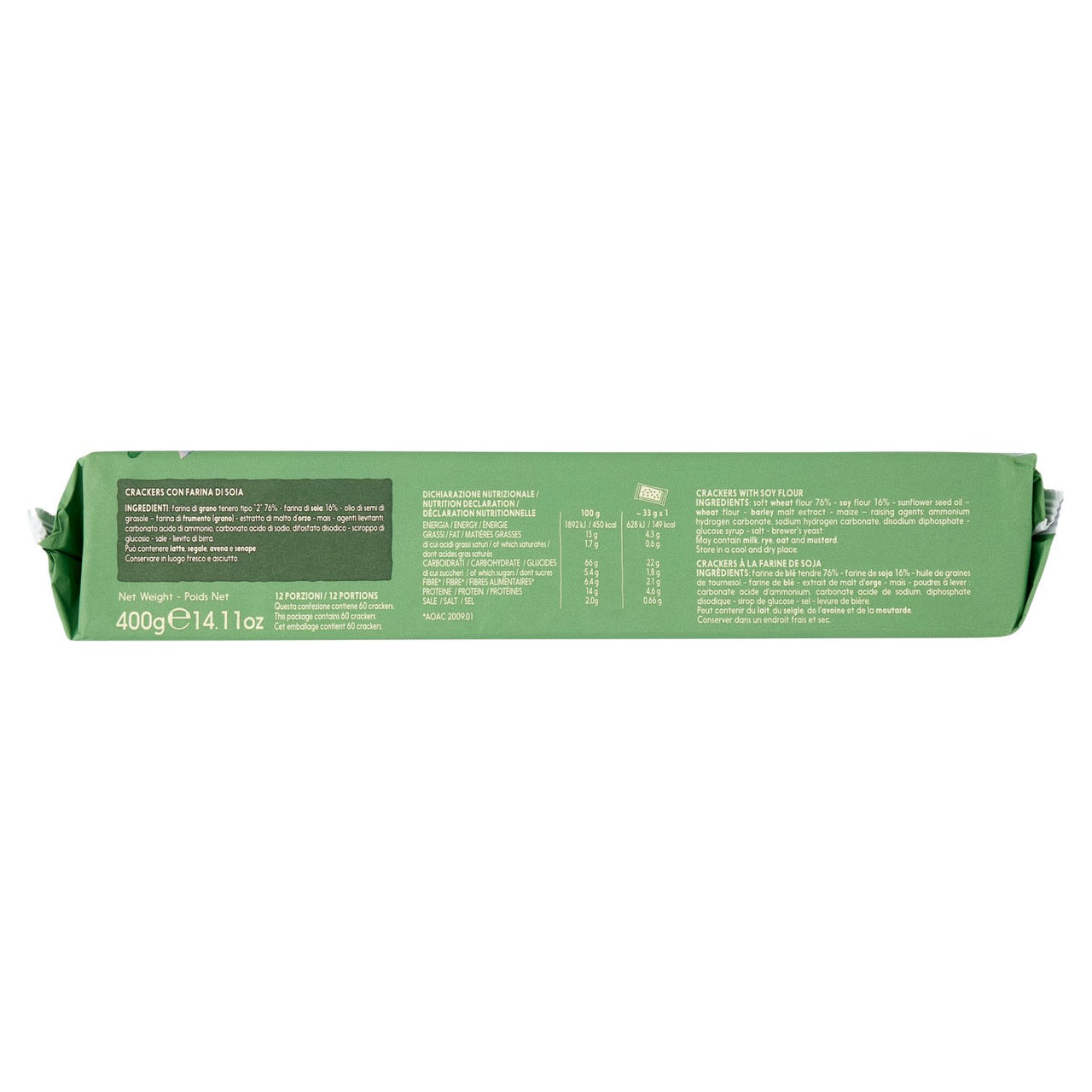 Misura Naturìcca Crackers Soia Plant Based 400 g