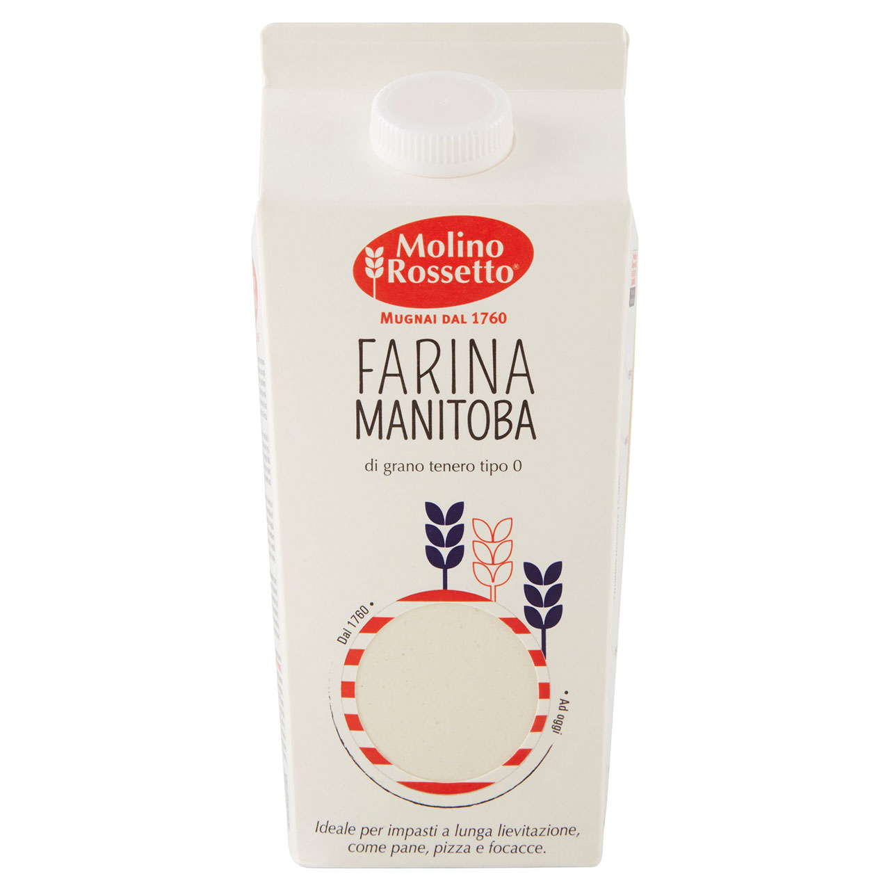 Molino Rossetto Farina di grano tenero tipo 0 Manitoba 750 g