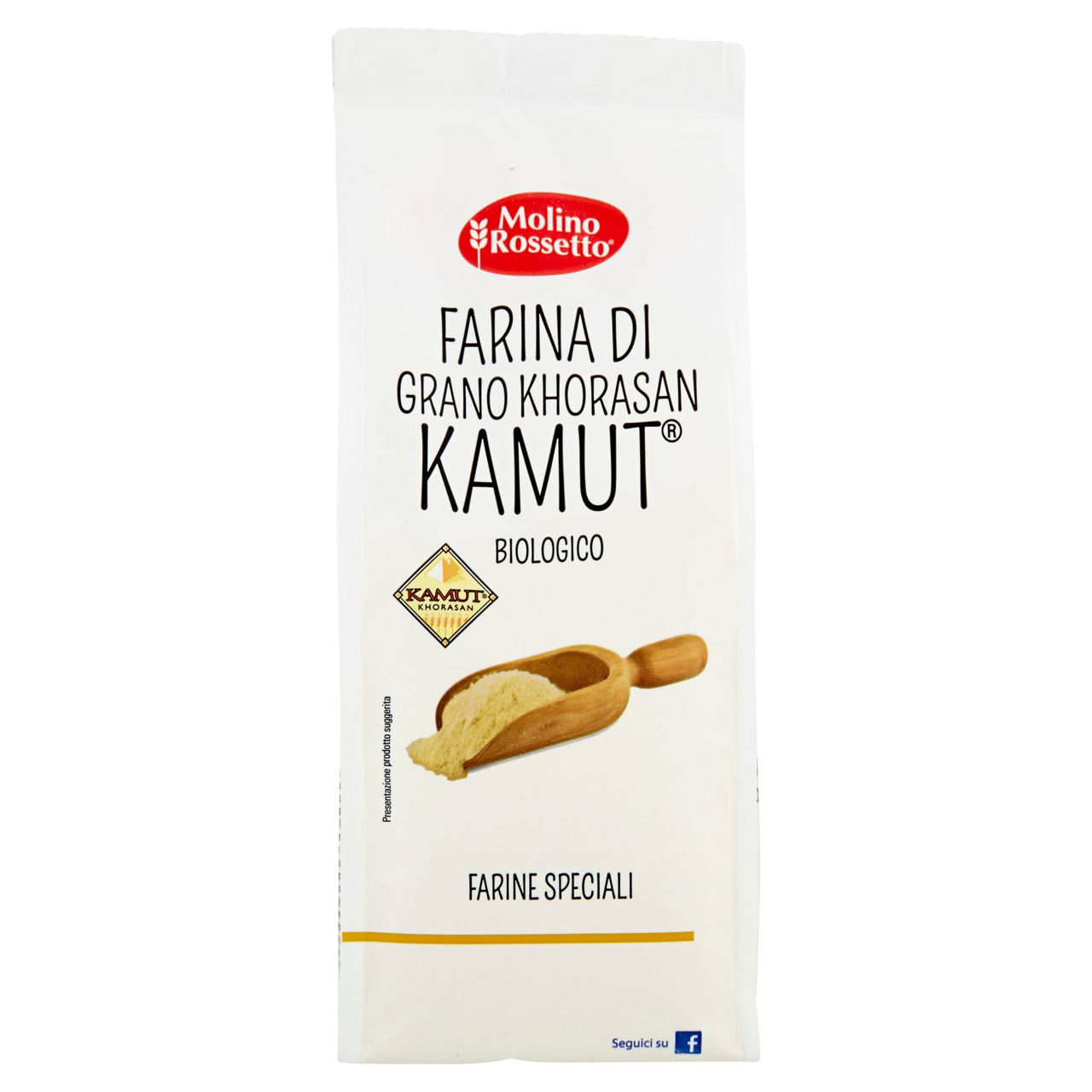 Molino Rossetto Farine Speciali Farina di Grano Khorasan Kamut Biologico 400 g