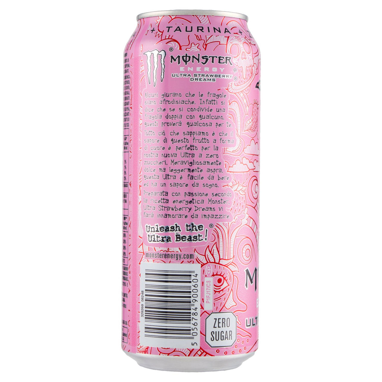 Monster Energy Ultra Strawberry Dreams Can 500 ml