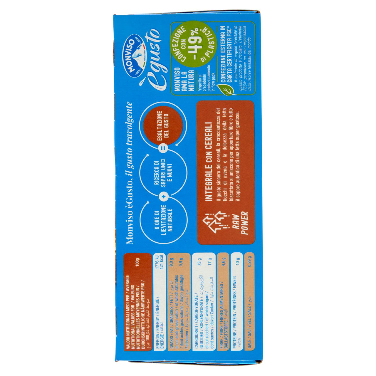 Monviso ègusto Integrale con Cereali 300 g