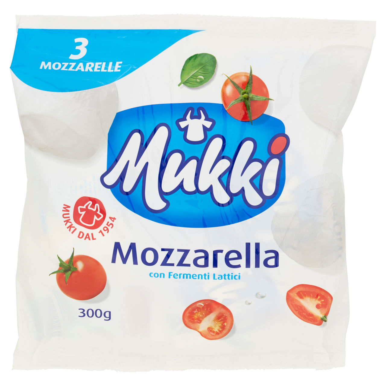 Mozzarella Mukki  conf. 100 g x 3 pezzi