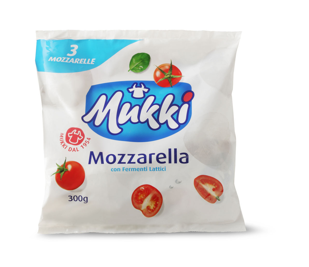 Mozzarella Mukki  conf. 100 g x 3 pezzi