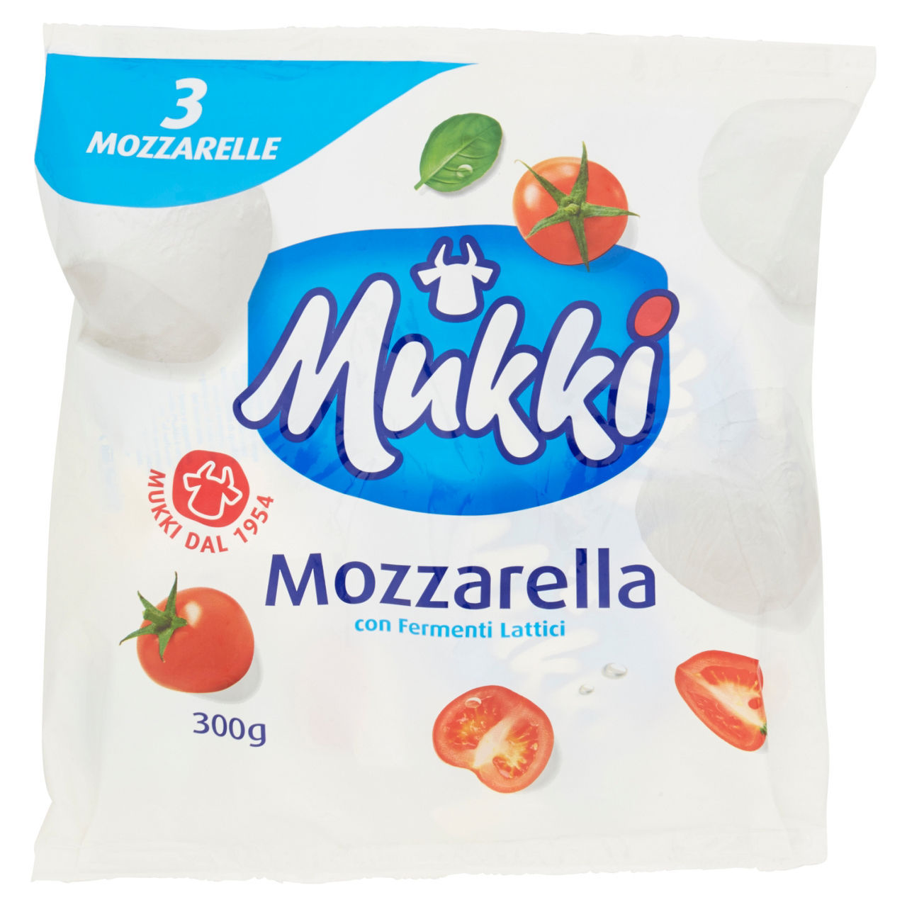 Mozzarella Mukki  conf. 100 g x 3 pezzi