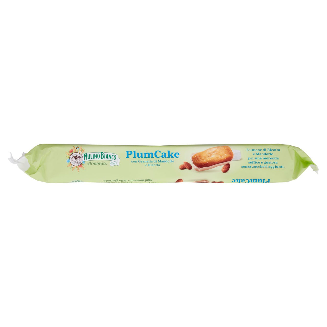 Mulino Bianco Armonia PlumCake Ricotta e Mandorle 5 pezzi 155 g