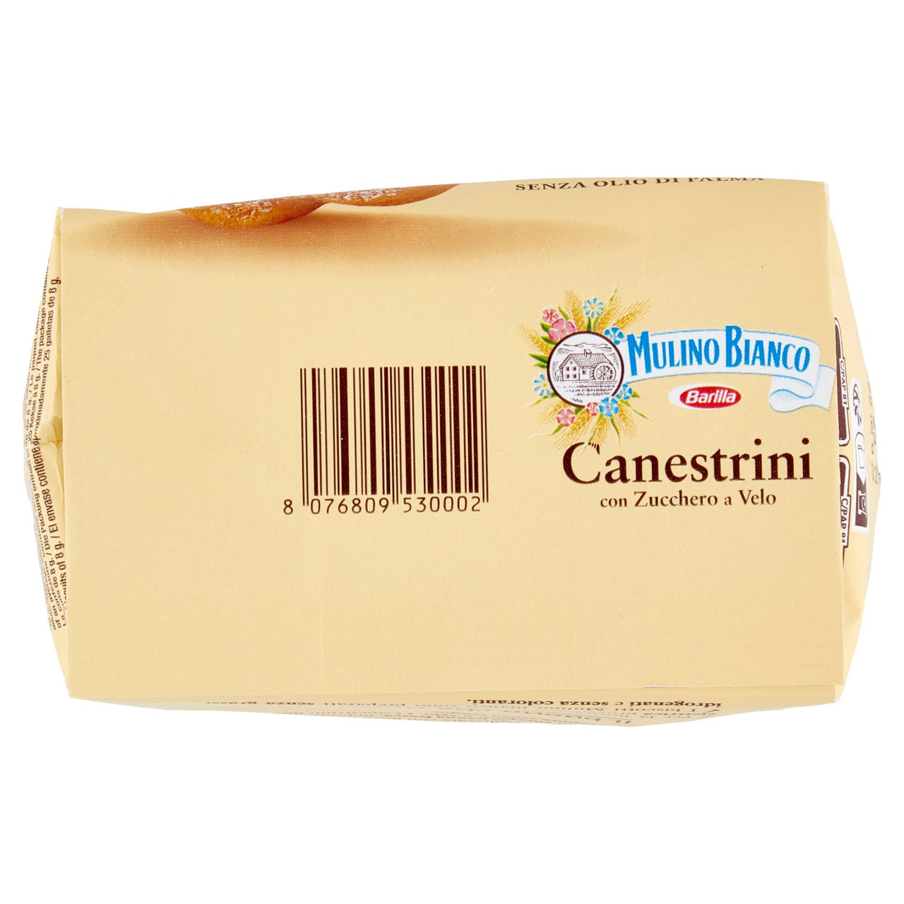 Mulino Bianco Canestrini Biscotti con Zucchero a Velo 200g