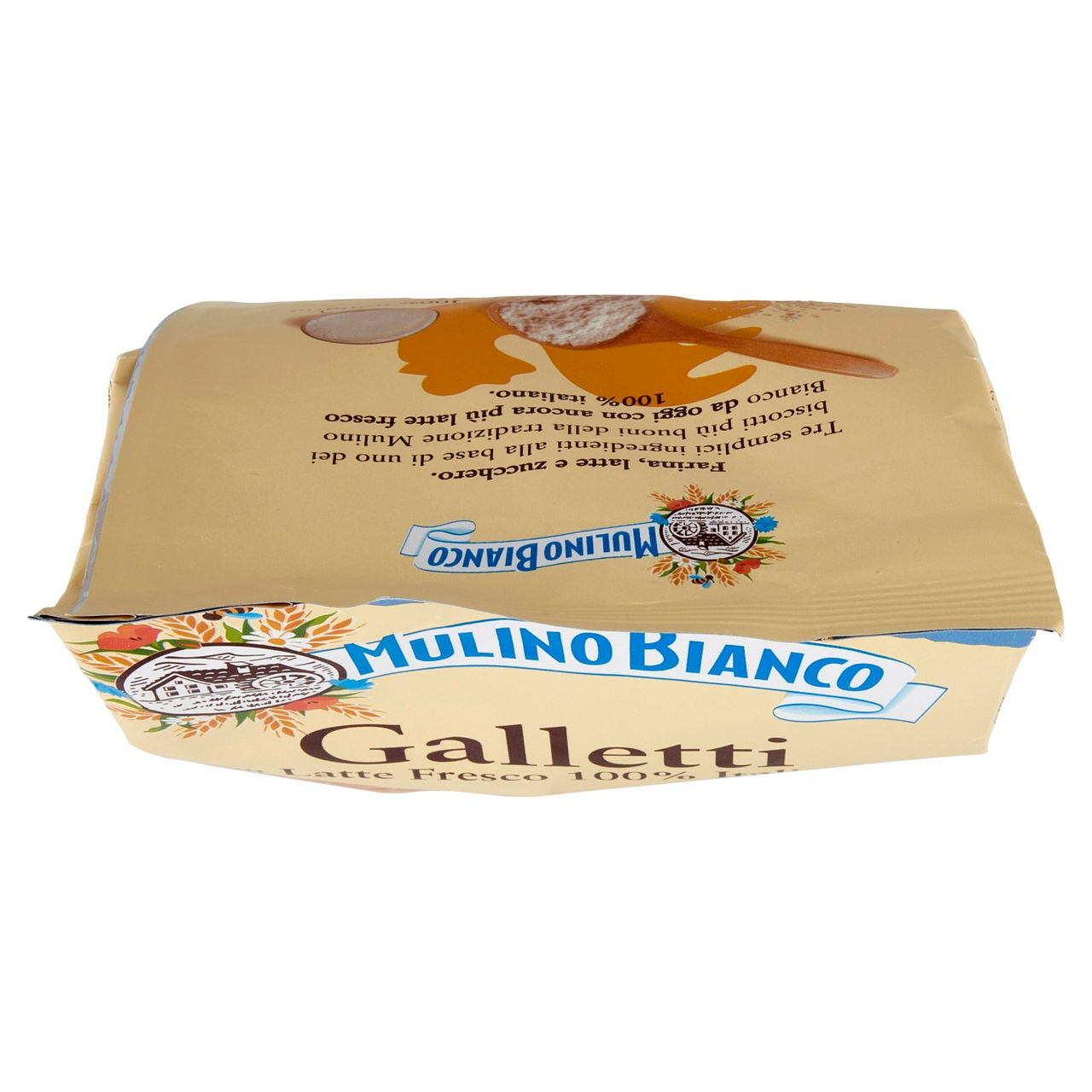 Mulino Bianco Galletti Biscotti con Latte Fresco 100% Italiano 350g