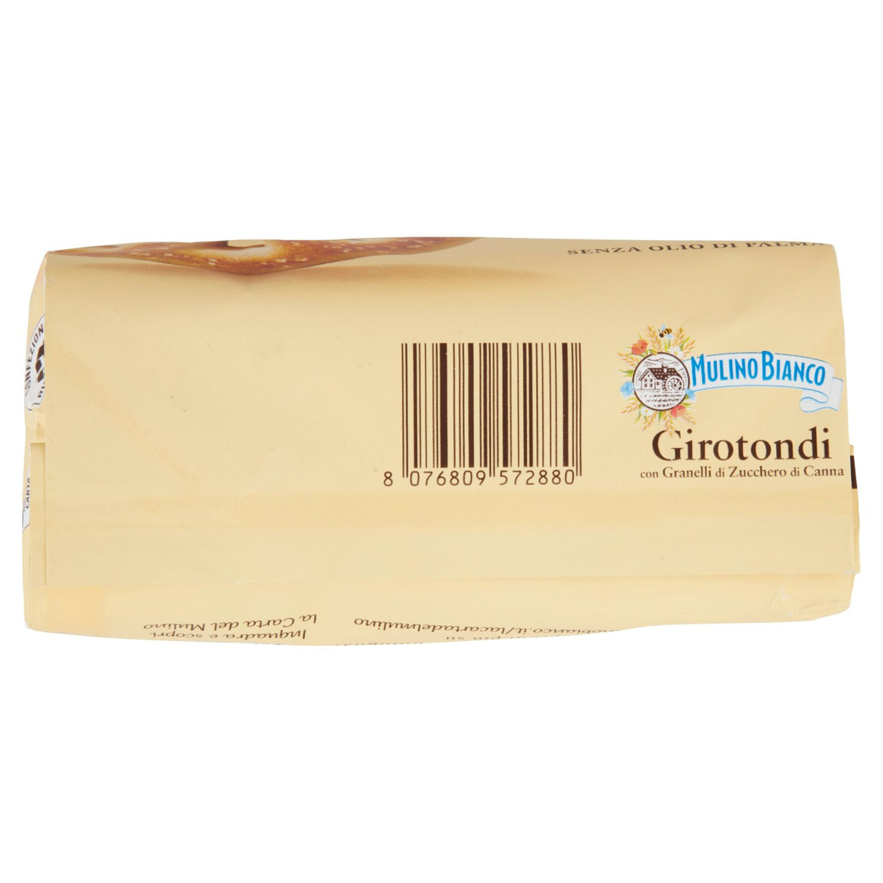 Mulino Bianco Girotondi Biscotti con Granelli di Zucchero di Canna 350g