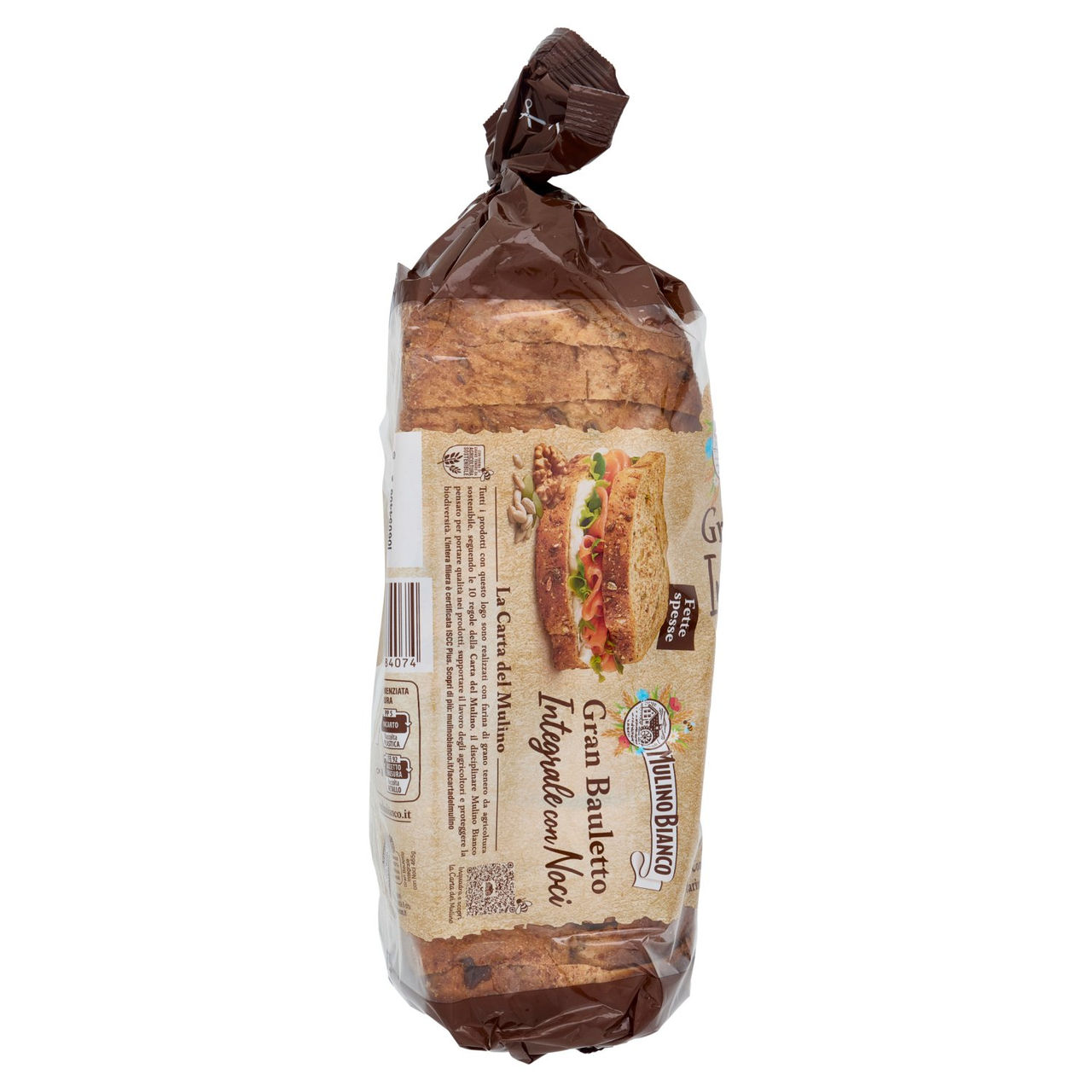 Mulino Bianco Gran Bauletto Integrale con semi e noci 465g