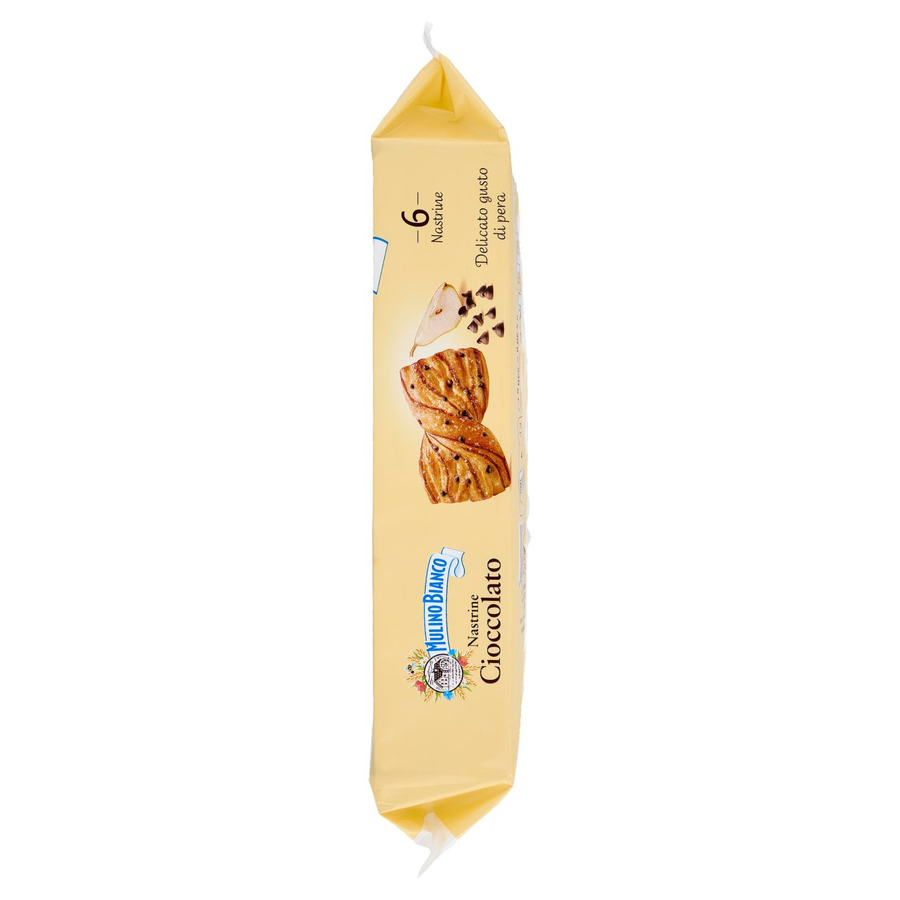 Mulino Bianco Nastrine Cioccolato Merenda Senza Additivi Conservanti 6 pezzi 240g