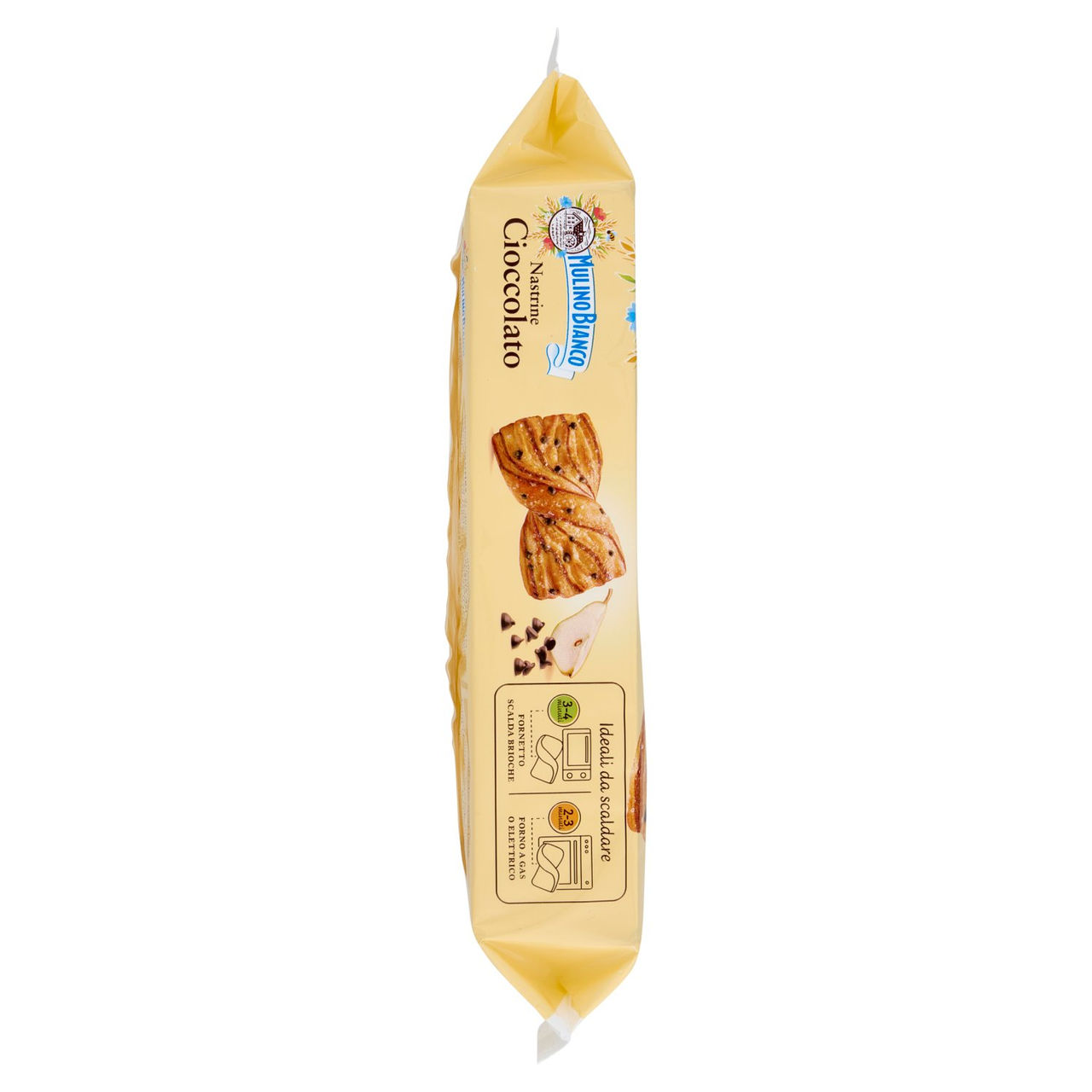 Mulino Bianco Nastrine Cioccolato Merenda Senza Additivi Conservanti 6 pezzi 240g