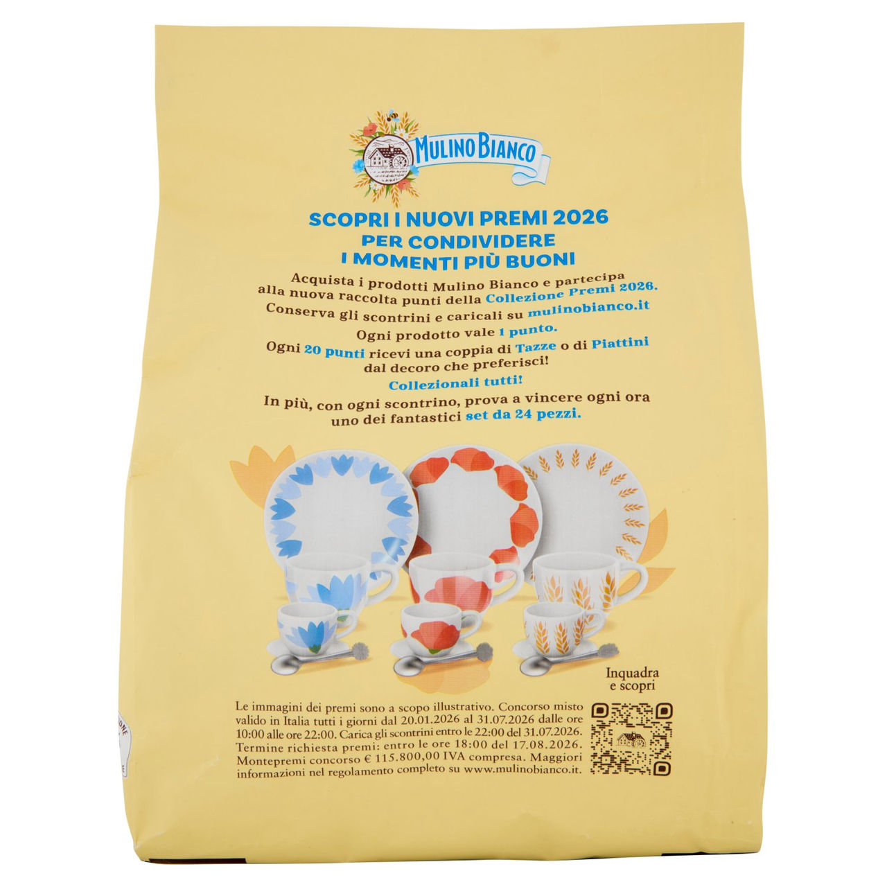 Mulino Bianco Tarallucci Biscotti 800g