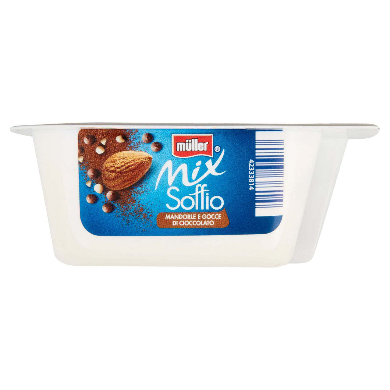 Soffio Mousse Bianco Mandorle Cioccolato Müller
