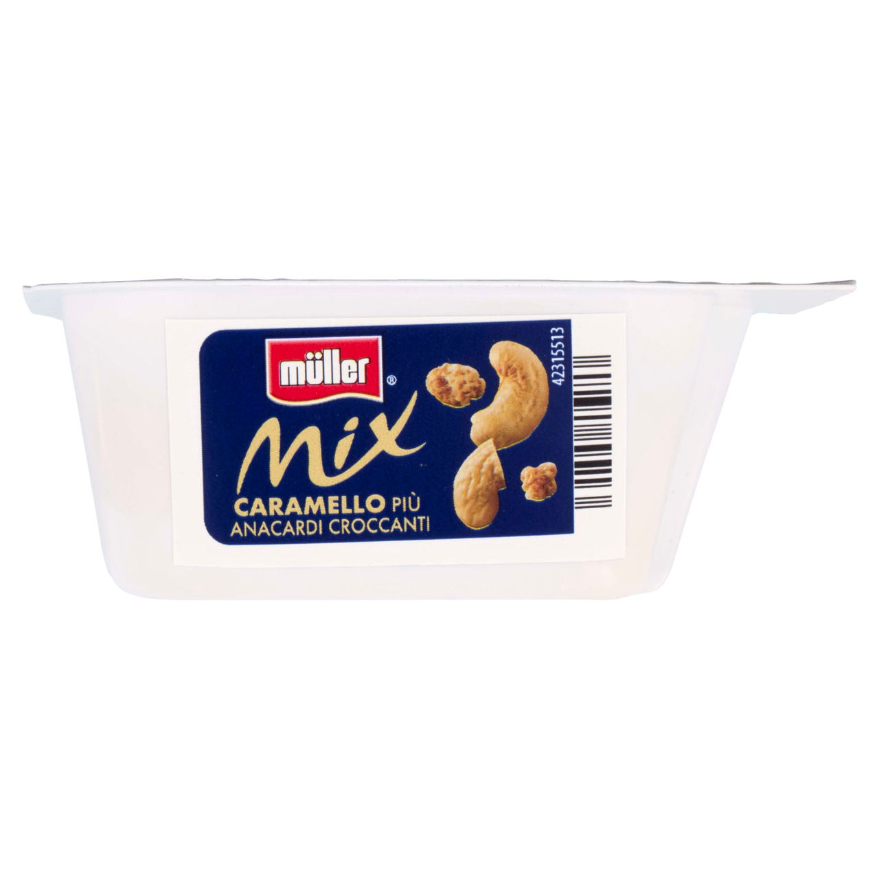 müller Mix Yogurt al Caramello Più Anacardi Croccanti 150 g