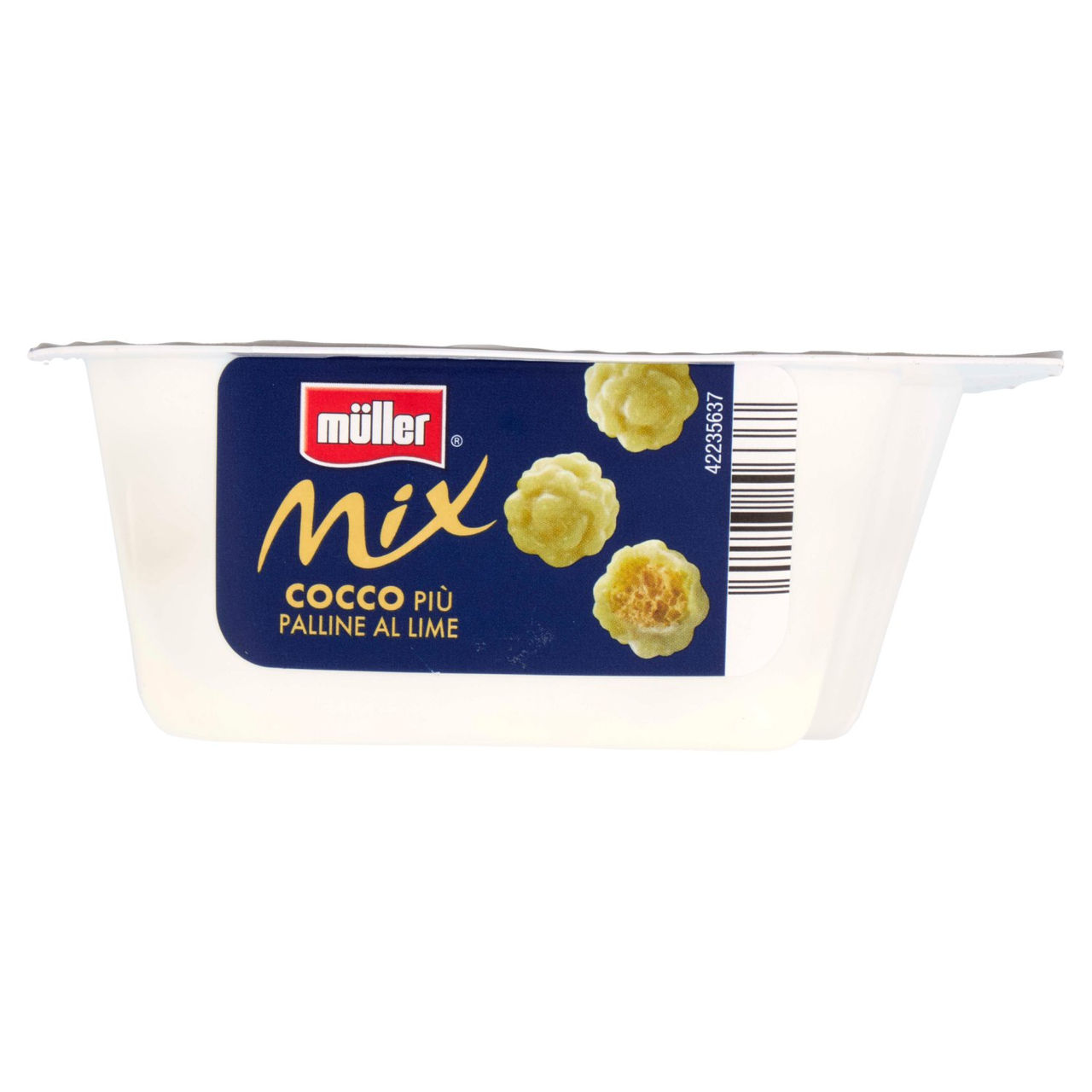 müller Mix Yogurt al Cocco Più Palline al Lime 150 g
