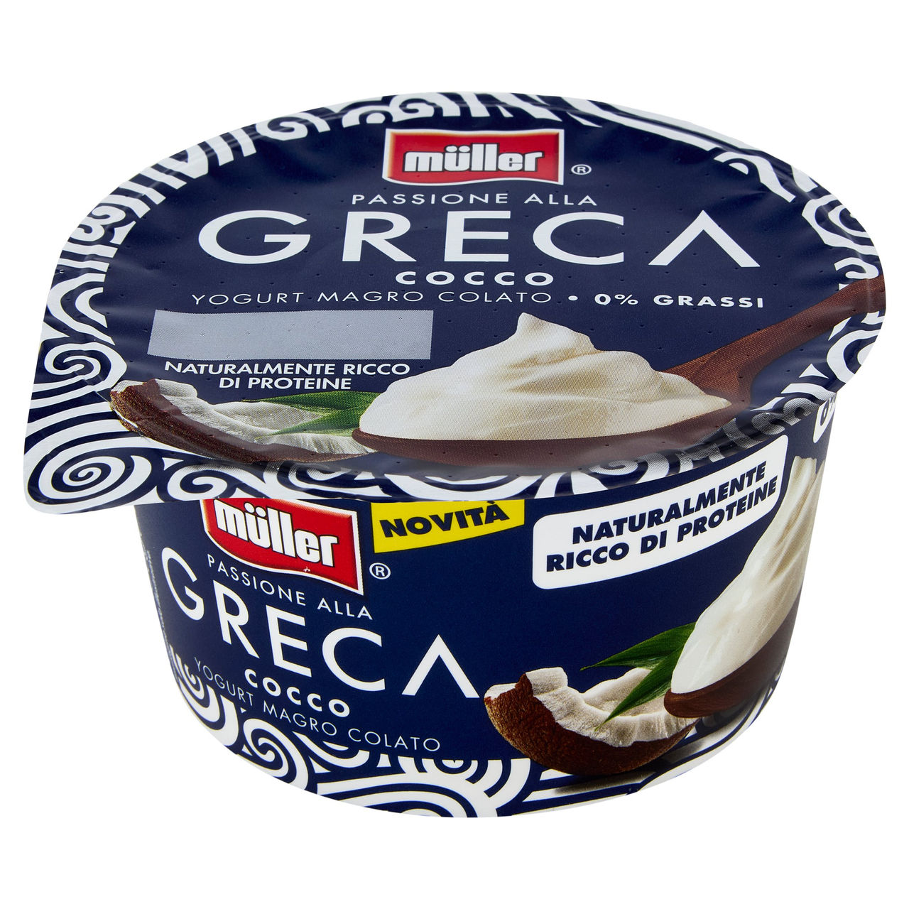 müller Passione alla Greca Cocco Yogurt Magro Colato 150 g