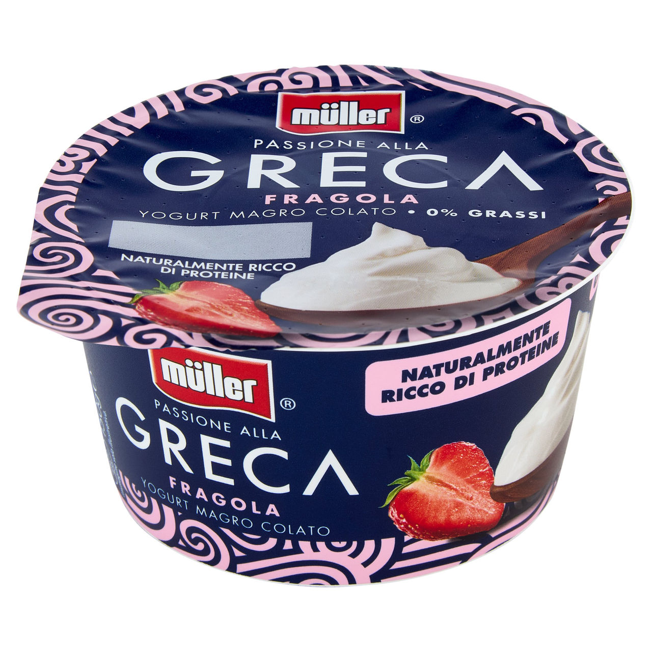 müller Passione alla Greca Yogurt Magro Colato Fragola 150 g