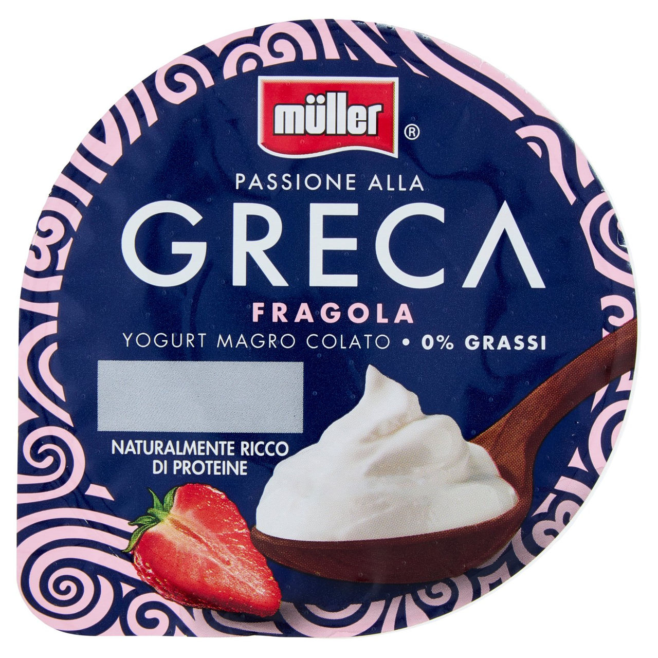müller Passione alla Greca Yogurt Magro Colato Fragola 150 g