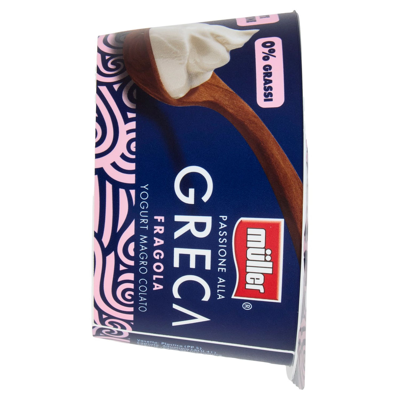 müller Passione alla Greca Yogurt Magro Colato Fragola 150 g