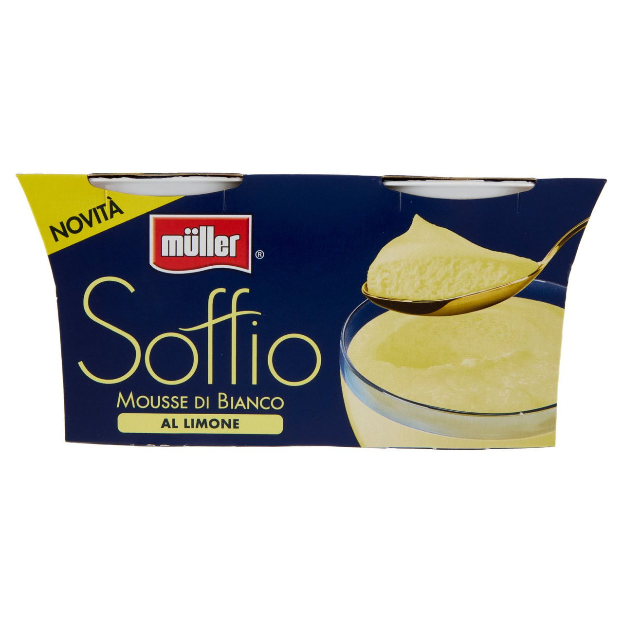 müller Soffio Mousse di Bianco al Limone 2 x 95 g