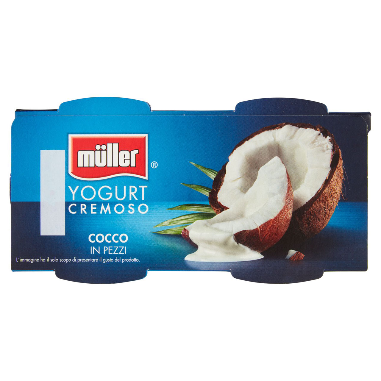 müller Yogurt Cremoso Cocco in Pezzi 2 x 125 g