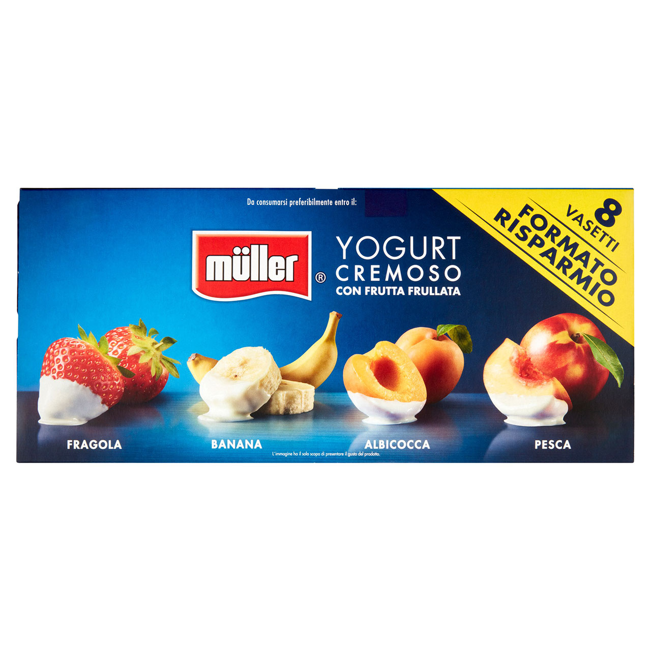 Yogurt Muller alla Frutta Frullata 8 x 125 g online