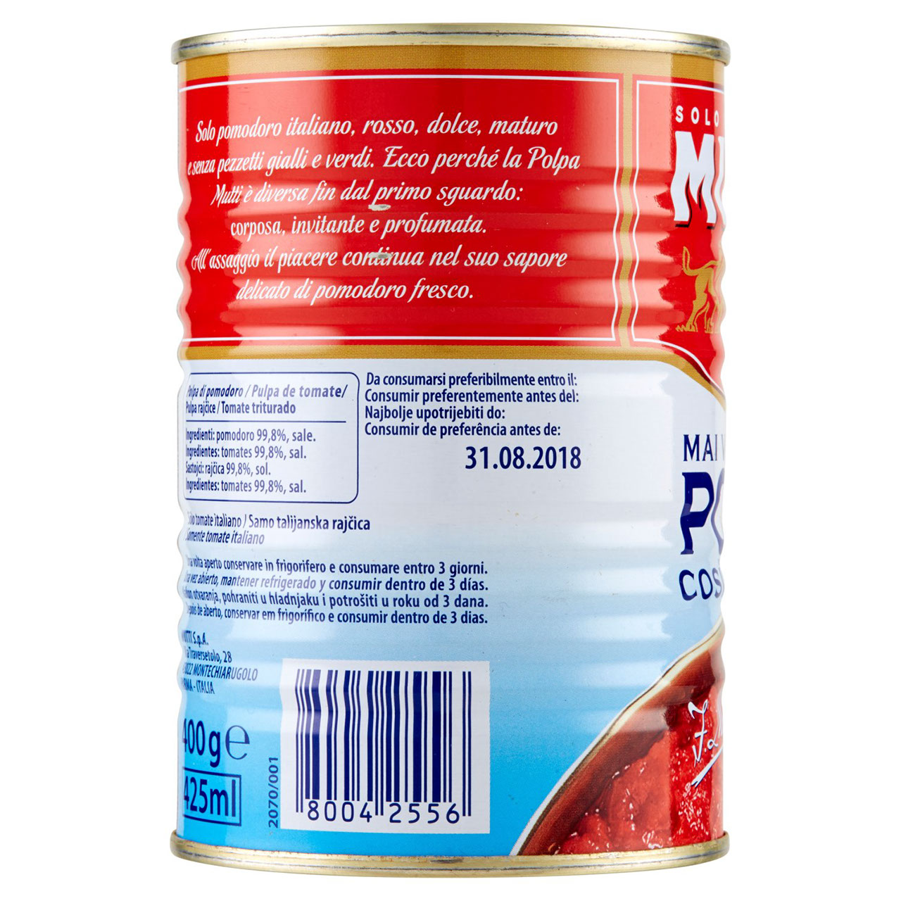 Mutti Polpa di Pomodoro 400 g