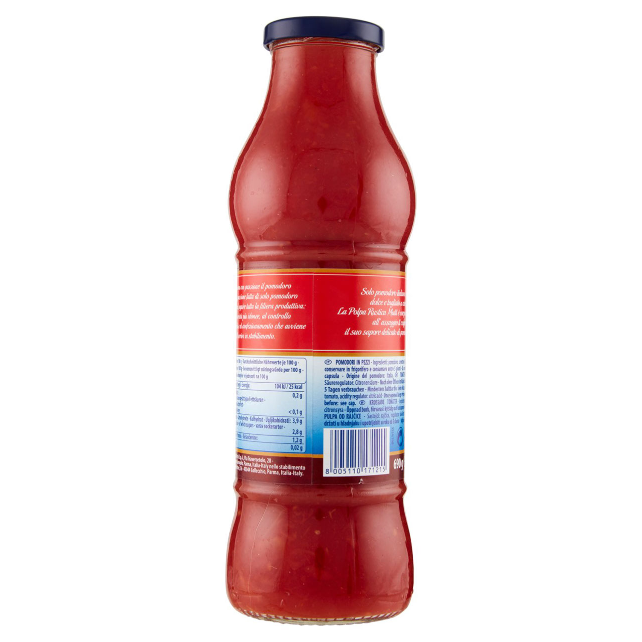 Mutti Polpa Rustica di pomodoro 690 g