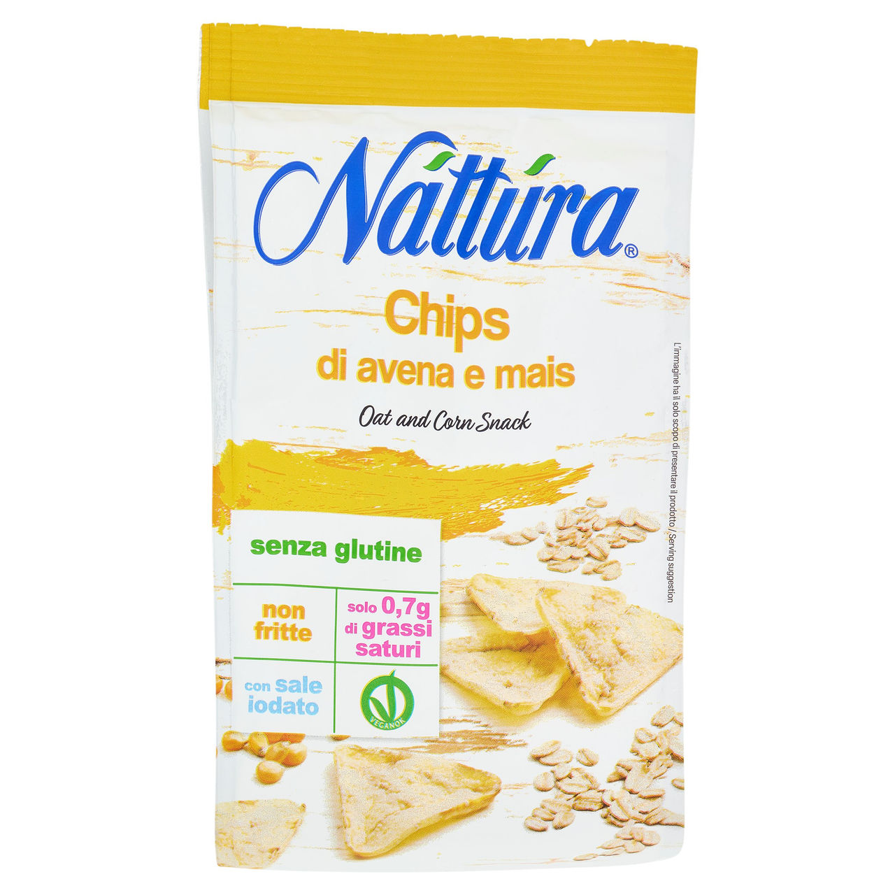 Náttúra Chips di avena e mais 60 g