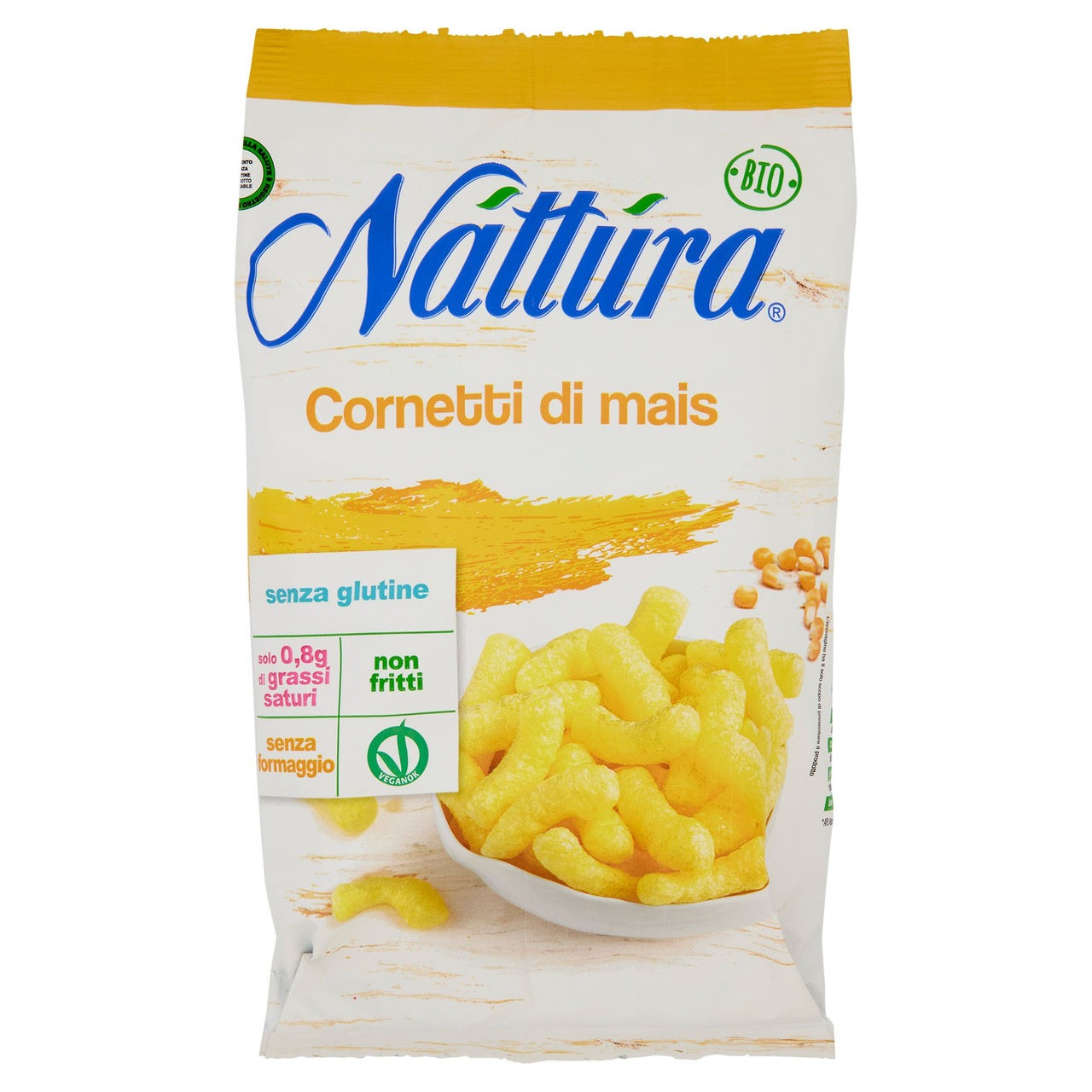 Náttúra Cornetti di mais Bio 45 g
