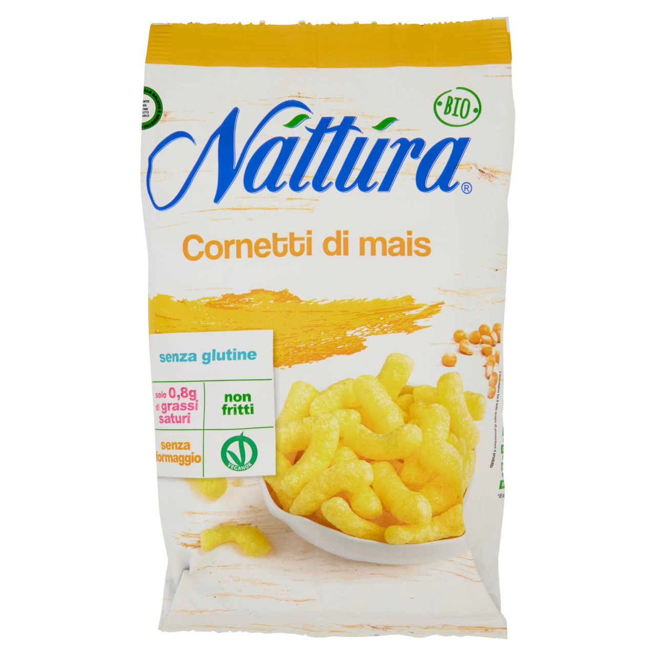 Náttúra Cornetti di mais Bio 45 g