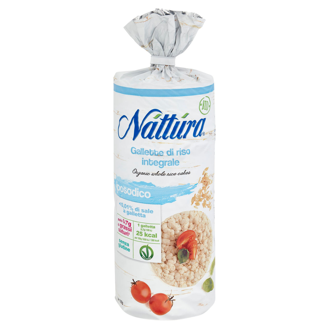 Náttúra Gallette di riso integrale Bio 130 g