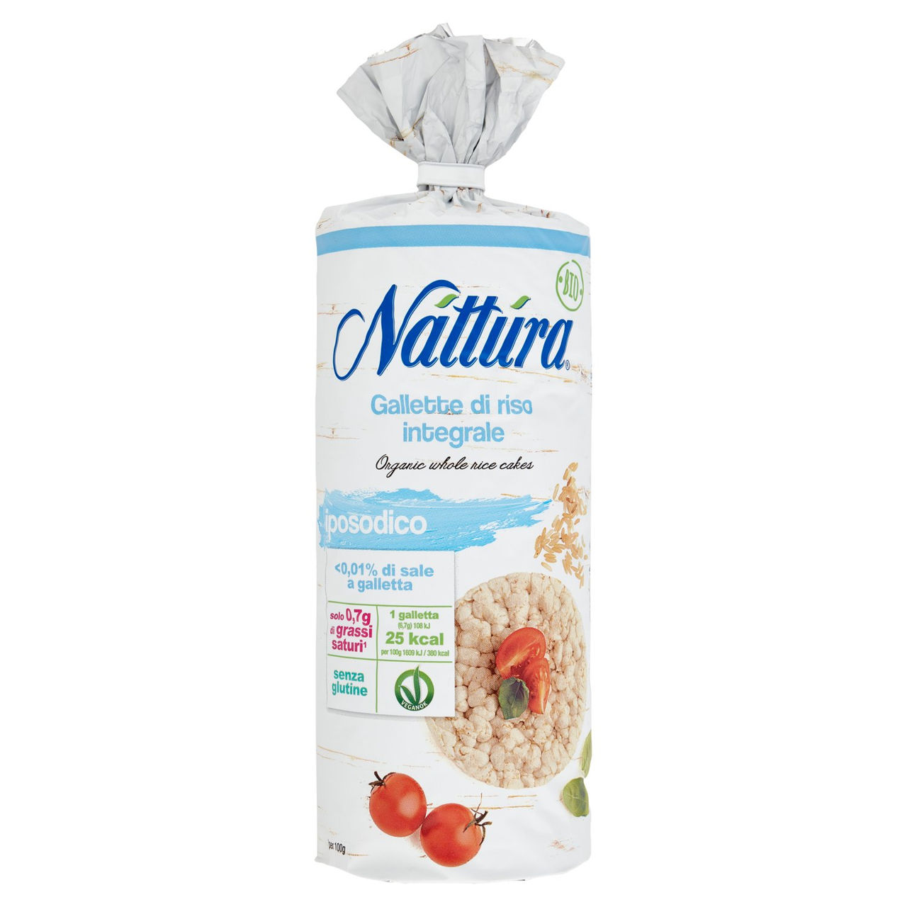 Náttúra Gallette di riso integrale Bio 130 g