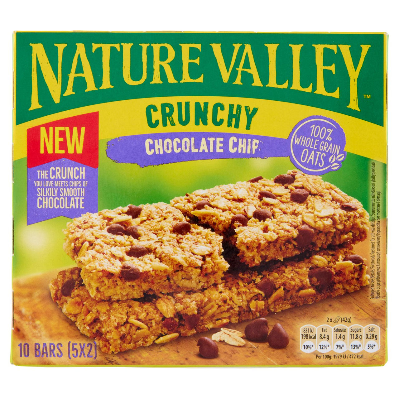 Nature Valley Crunchy Chocolate Chip 5 x 42 g