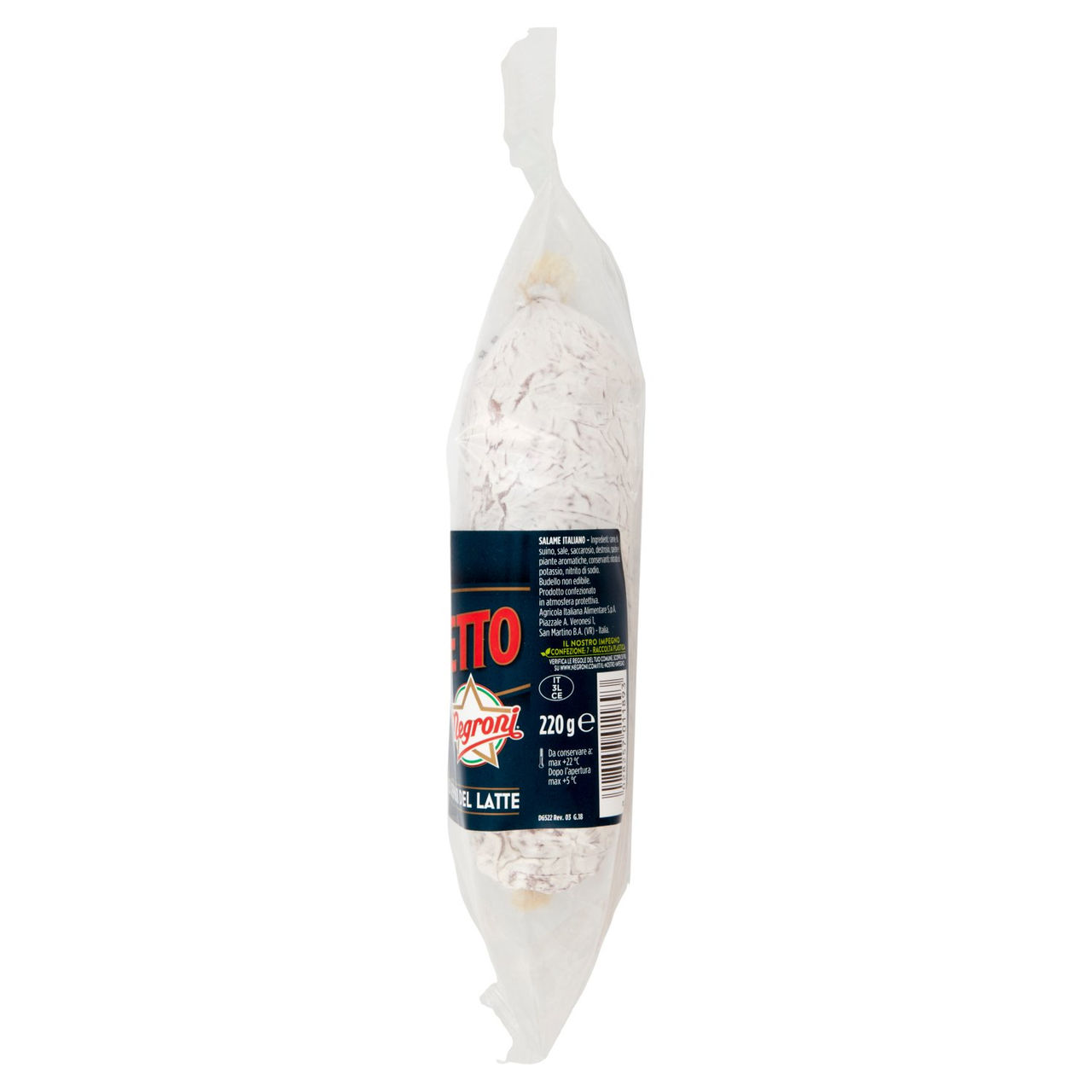 Negroni Negronetto Salame Italiano 220 g