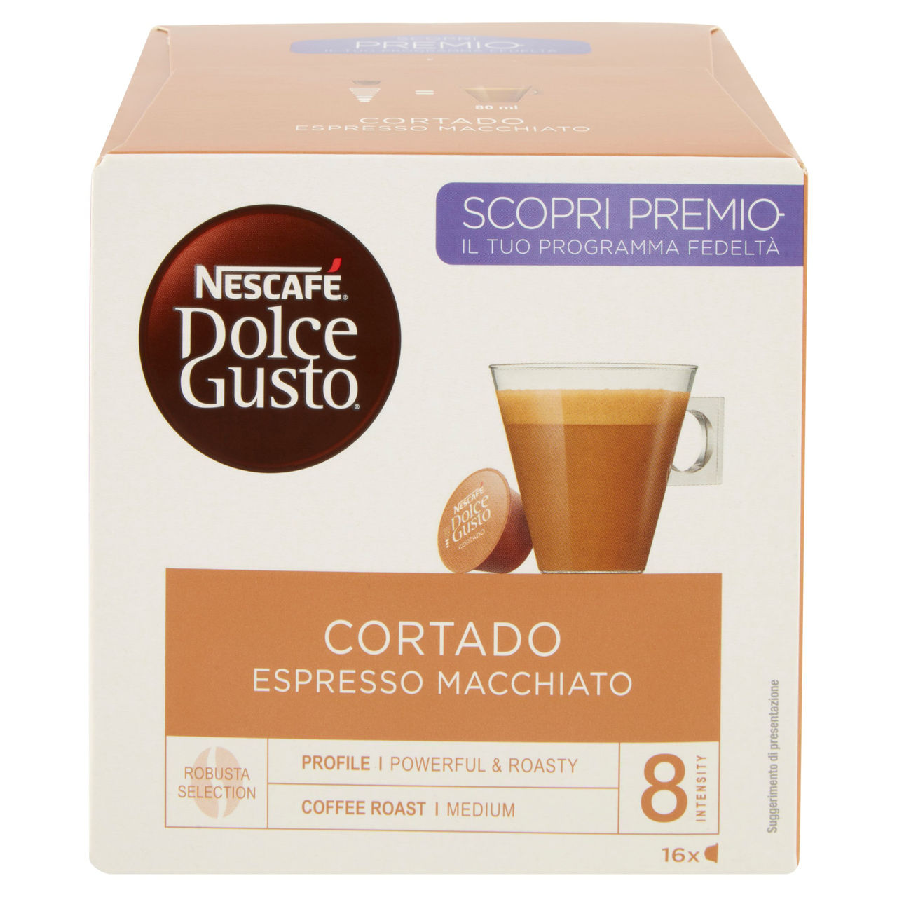 Capsule Caffè Cortado Espresso Macchiato