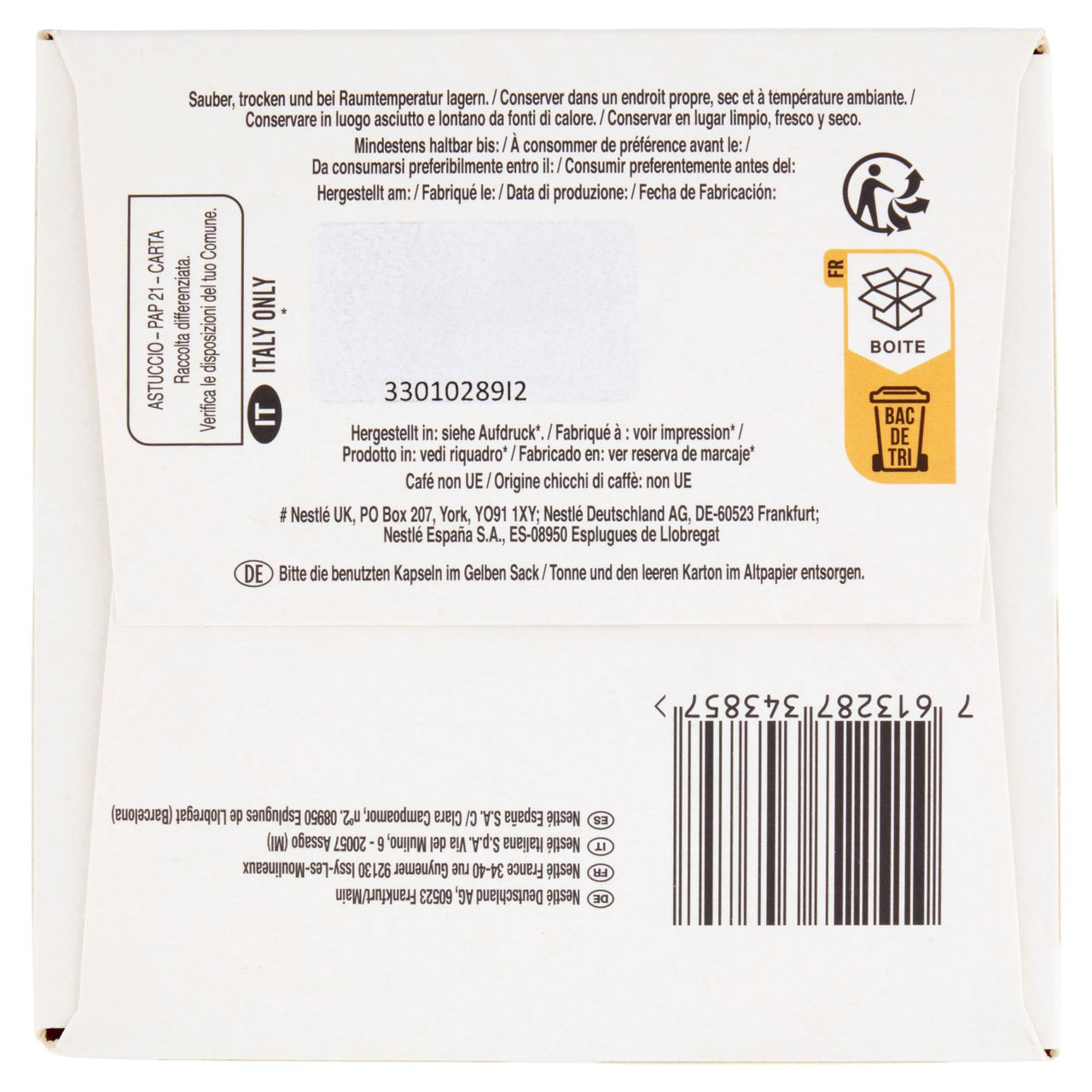 NESCAFÉ DOLCE GUSTO Espresso Palermo Caffè 16 Capsule 112 g
