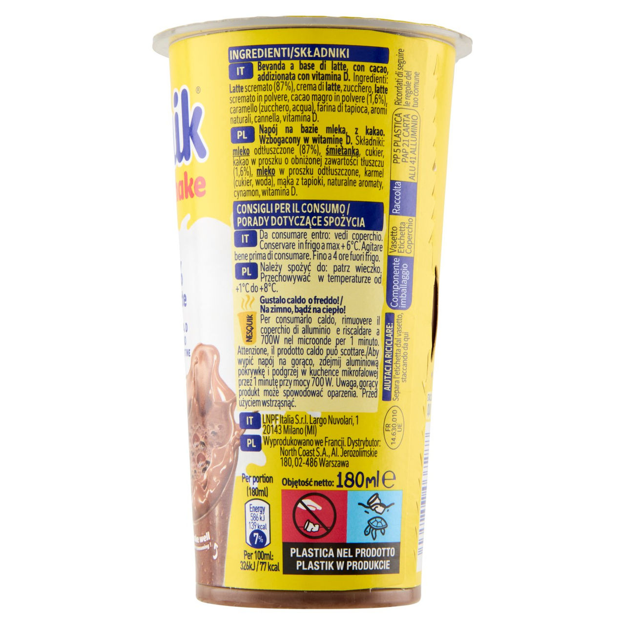 NESQUIK Shake 180 ml